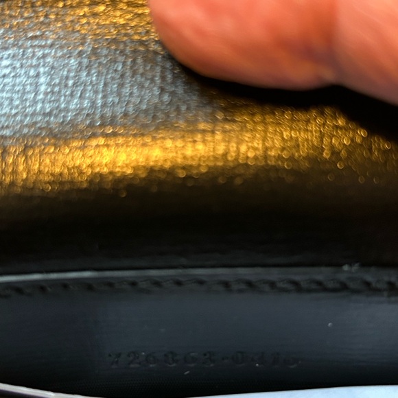 Gucci Azalea Calfsk Web Monochrome Horsebit 1955 wallet - Picture 8 of 13